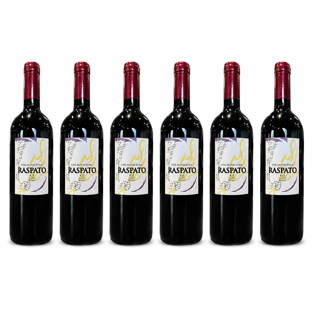 IGT LAZIO Red RASPATO - 6 bottle
