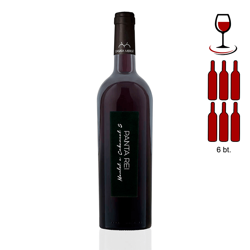 Panta Rei Merlot e Cabernet S. Lazio IGP - 6 Bottle
