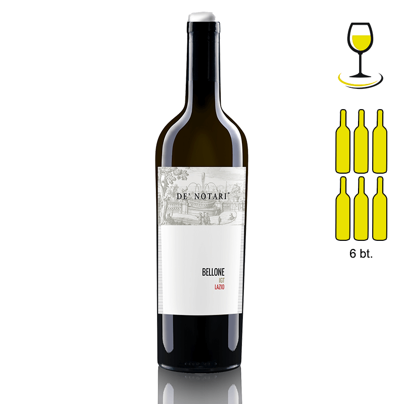 Tenuta De' Notari Bellone igt Lazio - 6 Bottle