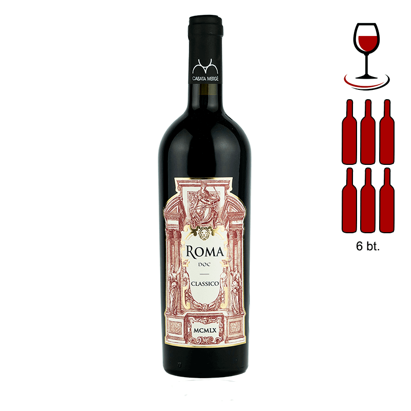 Roma DOC Classic Red - 6 Bottle