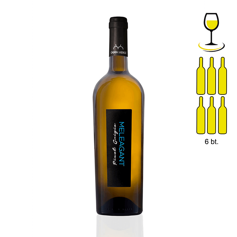 MELEAGANT PINOT GRIGIO IGP LAZIO - 6 Bottle