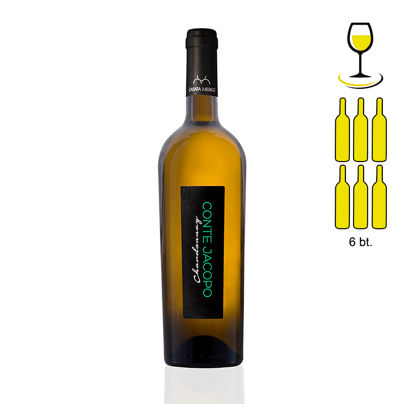 CONTE JACOPO CHARDONNAY IGP LAZIO - 6 Bottle